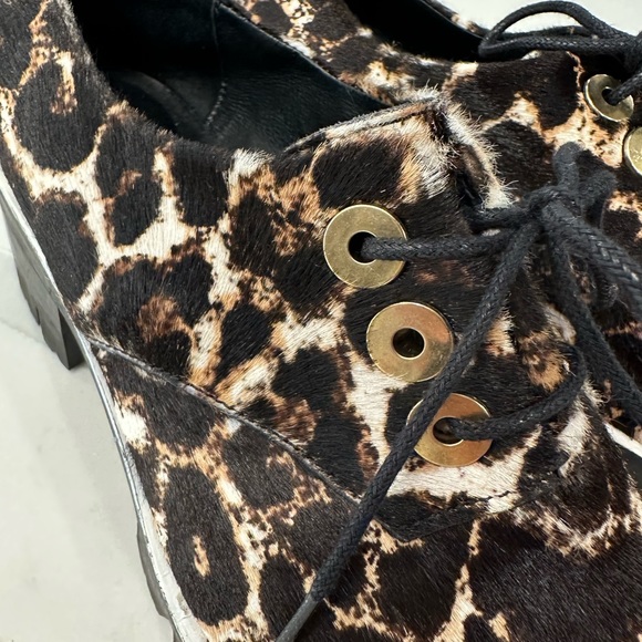 Sandro leopard Oxfords - Picture 5 of 9
